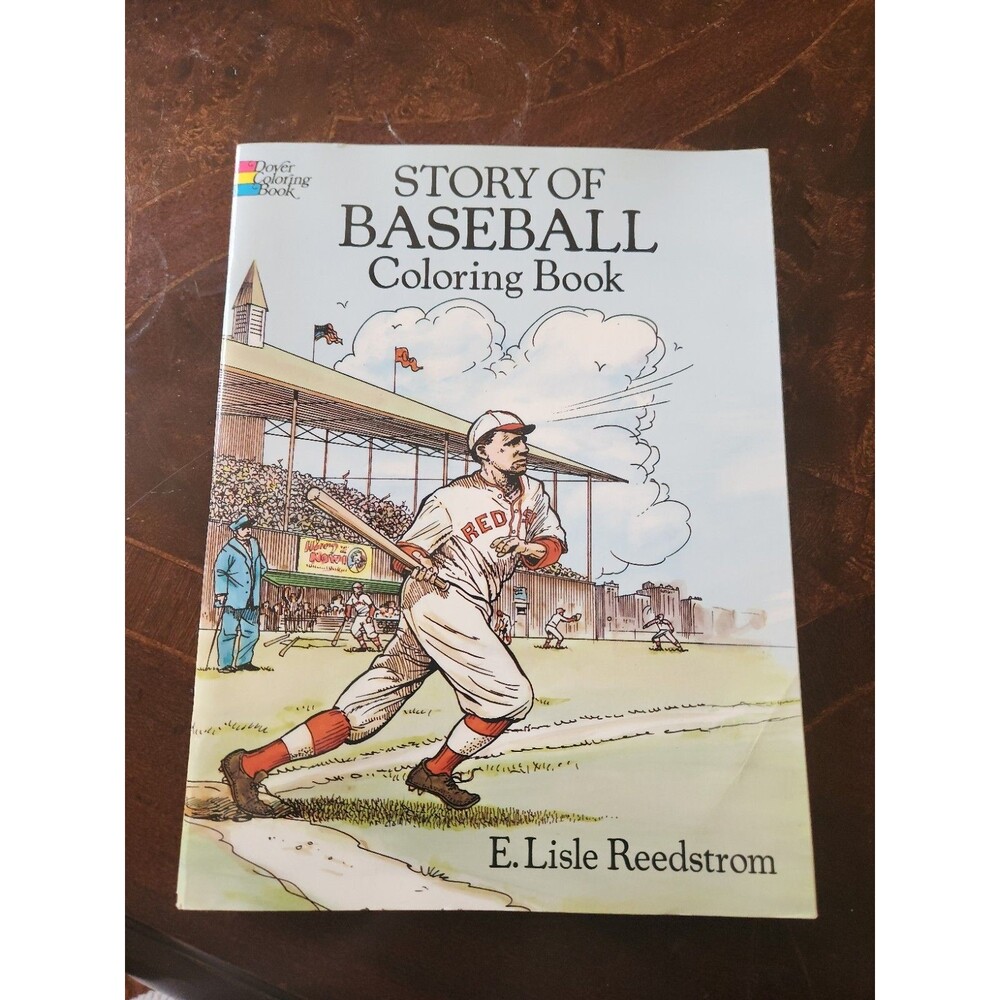 Story of Baseball Coloring Book